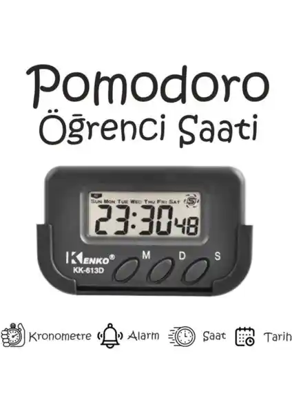 Kenko Pomodoro Kronometreli Öğrenci Çalışma Saati Değerlendirmesi ve Kullanıcı Yorumları