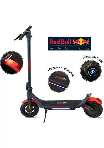 Kicks Kickscooter A6 Pro Redbull: Güçlü Motor ve Şehir İçin Modern Elektrikli Scooter