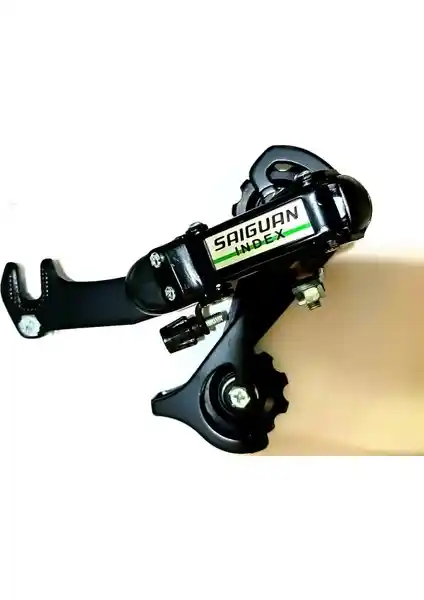 KNT Siyah Bisiklet Arka Aktarıcı Saıguan 6 ve 7 Vitesli Bisikletler İçin Dayanıklı Tasarım