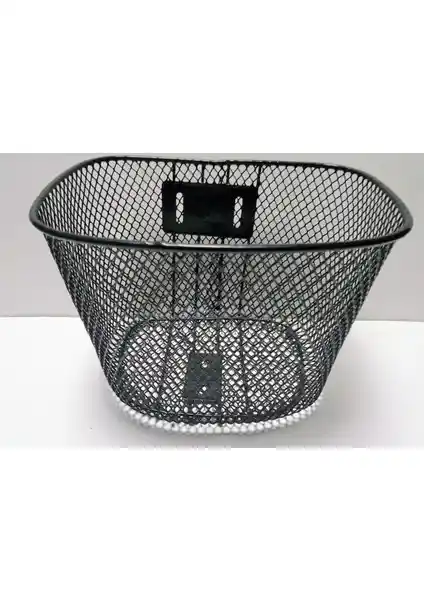 KNT Siyah Ön Bisiklet Sepeti: Estetik ve Kullanışlı Taşıma Çözümü