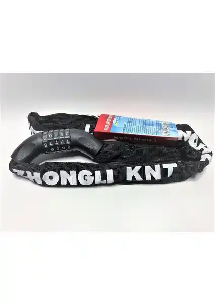 KNT Zincir Kilit 6 X1200 Knt Zhongli Şifreli Güvenlik Çözümü, Dayanıklı ve Pratik Kullanım