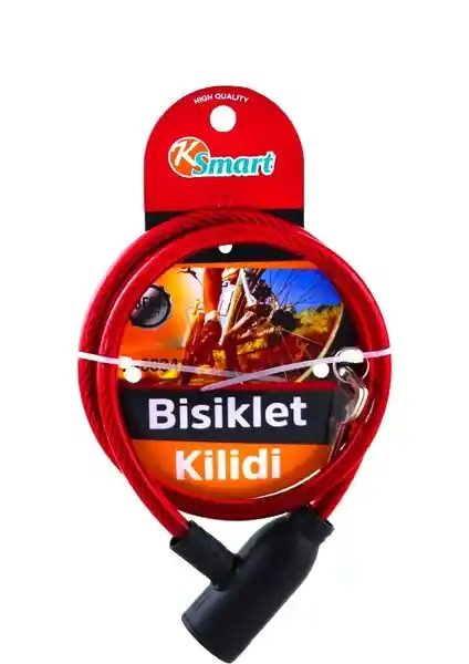 Ksmart Bisiklet Kilidi 80x2 İnce: Güvenlik ve Taşınabilirlik İçin Uygun Çözüm