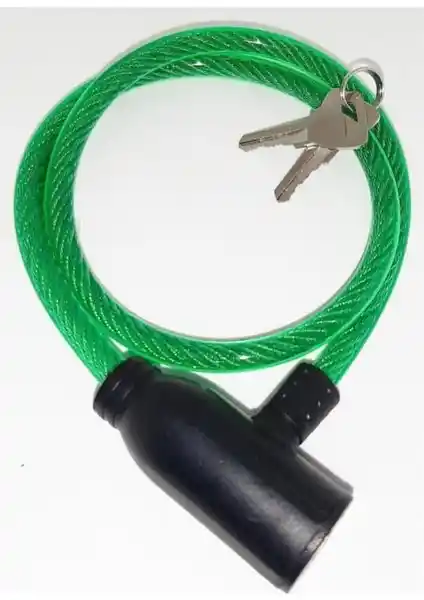 Ksmart Ince 10mmx65cm Bisiklet Kilidi Güvenlik ve Kullanım Kolaylığı Sağlar