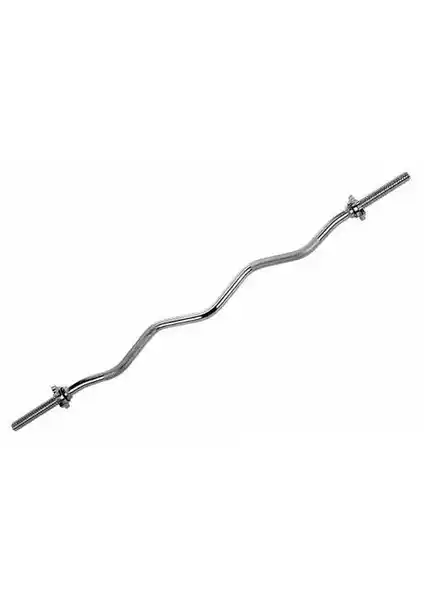 Leyaton Z Bar 120 Cm İçi Dolu Krom Ağırlık Barı: Dayanıklı ve Ergonomik Spor Ekipmanı