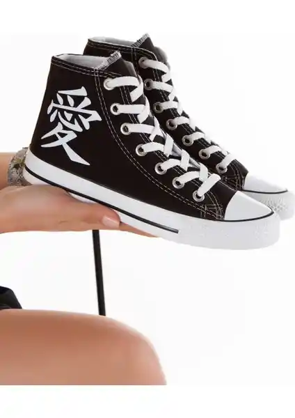 Lideral Unisex Siyah Beyaz Spor Ayakkabı: Şıklık ve Konfor Sunan Modern Tasarım