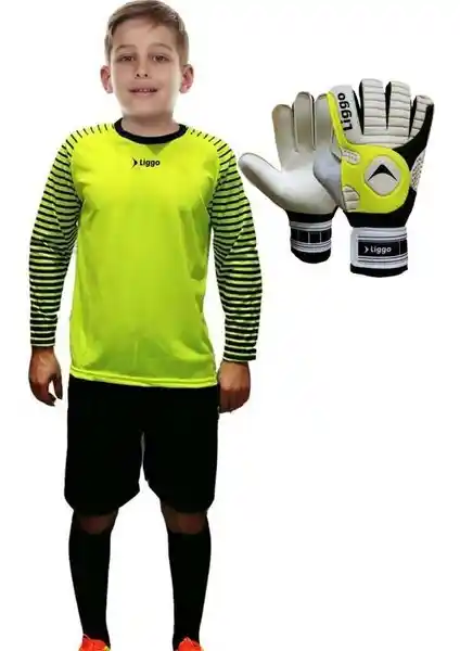 Liggo Çocuk Kaleci Eldiveni ve Forma Takımı: Dayanıklı ve Konforlu Spor Ekipmanları