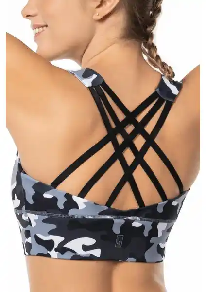 Lioness Activewear Gri Kamuflaj Yüksek Destekli Spor Sütyeni Detaylı Özellikleri ve Kullanım Alanları