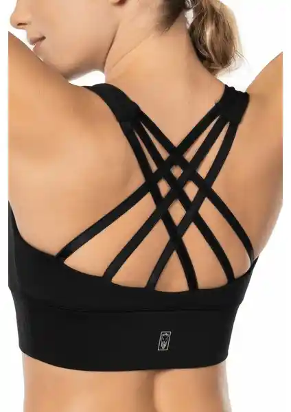 Lioness Activewear Siyah Yüksek Destekli Spor Sütyeni: Ergonomik ve Şık Tasarım