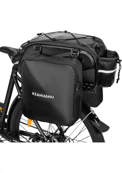 Lixada 3'ü 1 Arada Bisiklet Raf Çantası: Dayanıklı ve Çok Yönlü Depolama Çözümü