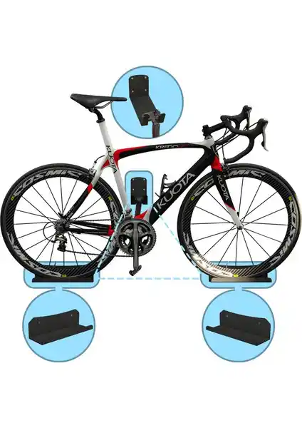 Lmz Bisiklet Askı Aparatı: Duvara Monte Güvenli ve Pratik Saklama Çözümü