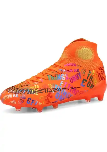 LRsmile Turuncu Futbol Ayakkabısı: Performans ve Konfor Sunan Modern Tasarım ve Özellikler