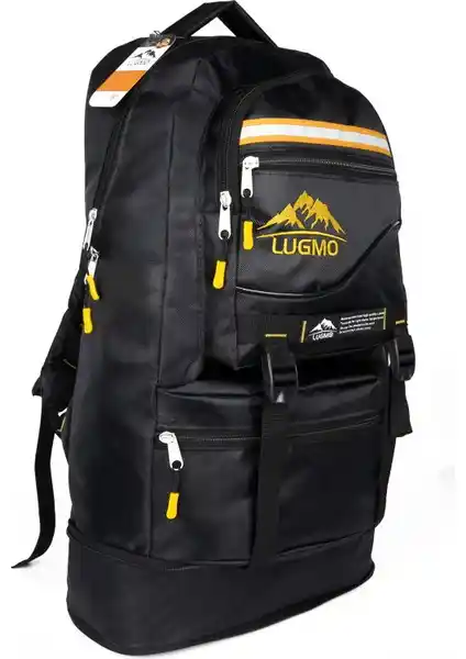 Lugmo Dağcı Sırt Çantası: Dayanıklı ve Çok Yönlü 65 Litre Kamp ve Doğa Sporları Çantası