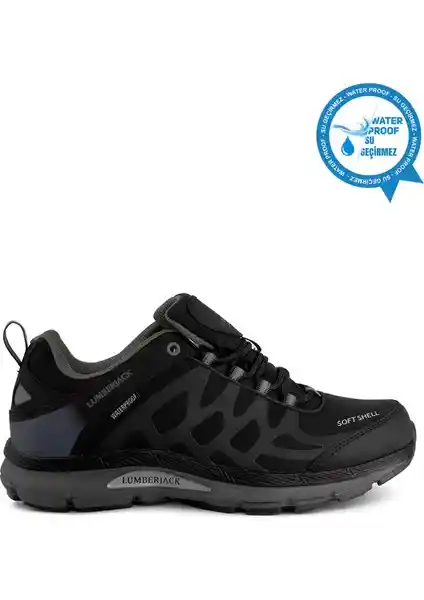 Lumberjack 3W Ursa Erkek Siyah Outdoor Ayakkabı Dayanıklılık ve Konfor Sunar