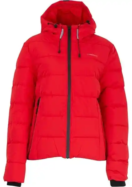 Lumberjack Kadın Apreski Kırmızı Mont Modern Tasarım ve Fonksiyonellik Bir Arada