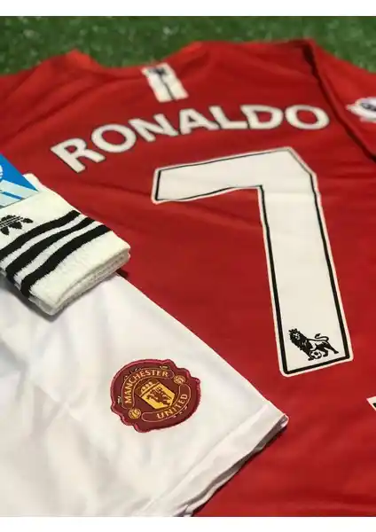 Manchester United 2007 Şampiyonlar Ligi Finali Cristiano Ronaldo Çocuk Forması Seti