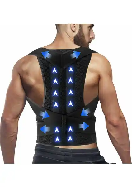 Markaflex Balenli Bel Sırt Korsesi: Duruş ve Sırt Sağlığını Destekleyen Ergonomik Tasarım