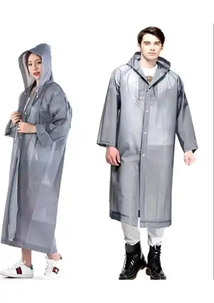 Marlux Raincoat Eva Unisex Yağmurluk: Hafif ve Pratik Su Geçirmez Koruyucu Giysi