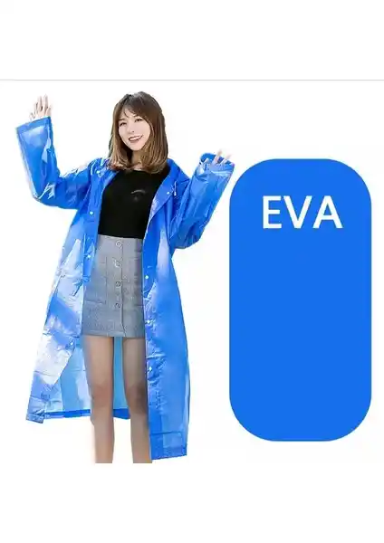 Marlux Raincoat Eva Unisex Yağmurluk: Suya Karşı Güçlü ve Pratik Koruma Sağlayan Hafif Tasarım