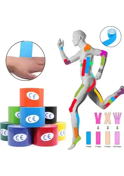 MedLon Siyah Kinesio Tape Sporcular ve Kas Sağlığı İçin Yenilikçi Destek Ürünü