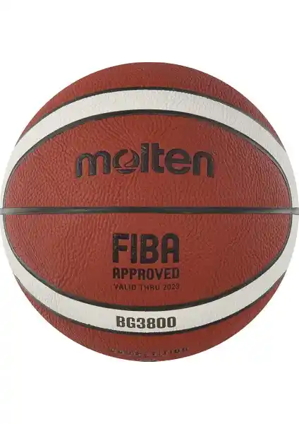 Molten B7G3800 Fıba Onaylı Deri 7 No Basketbol Topu - Profesyonel ve Dayanıklı Spor Ekipmanı