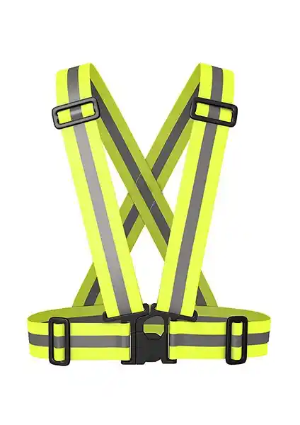 Motosiklet ve Bisiklet İçin Fosforlu İkaz Kemeri Güvenlik ve Kullanım Kolaylığı