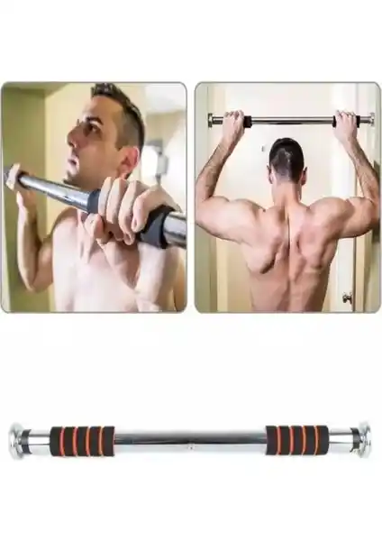 Muba Barfiks Çubuğu 60-100 Cm Ayarlanabilir Dayanıklı Spor Ekipmanı