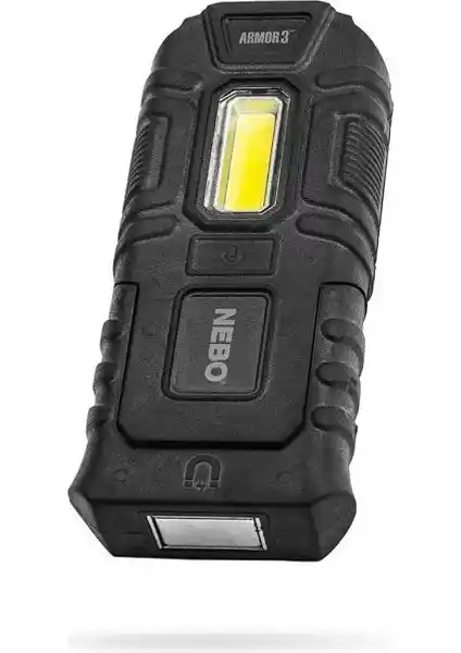 Nebo 6526 Armor 3 LED El Feneri Günlük ve Profesyonel Kullanım İçin Güçlü ve Dayanıklı