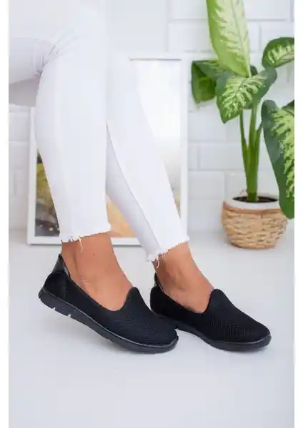 NeskaAvm Siyah Yürüyüş Ayakkabısı Kadınlar İçin Günlük Şıklık ve Konfor Sunar