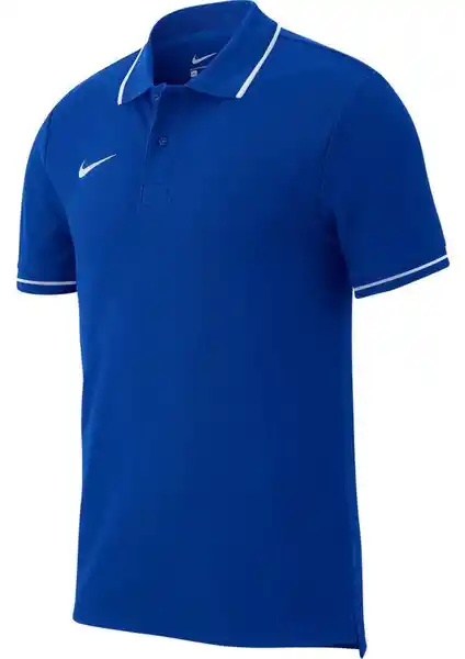 Nike M POLO TM CLUB19 SS Erkek Polo Tişörtü Günlük ve Spor Kullanımına Uygun