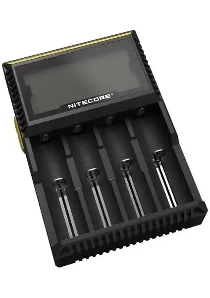 Nitecore D4 Çoklu Pil Şarj Cihazı Güç ve Güvenilirlik Sunan Modern Tasarım
