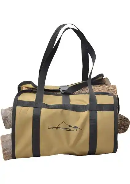 Nurgaz Campout Odun Taşıma Çantası Kamp ve Açık Hava Aktiviteleri İçin Dayanıklı ve Pratik Çözüm