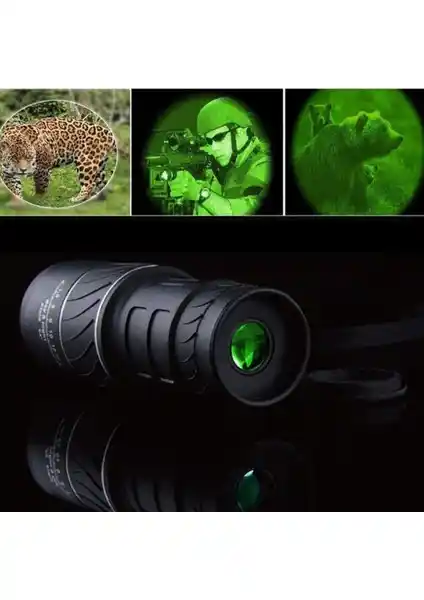 Okgoods 40X HD Optik Monoküler Teleskop Doğa ve Avcılık İçin Dayanıklı ve Kompakt Tasarım