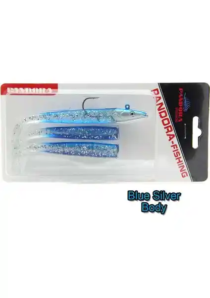 Pandora Sandeel 10 cm Silikon Yem: Deniz Avcılığında Yüksek Performans Sağlayan Ürün