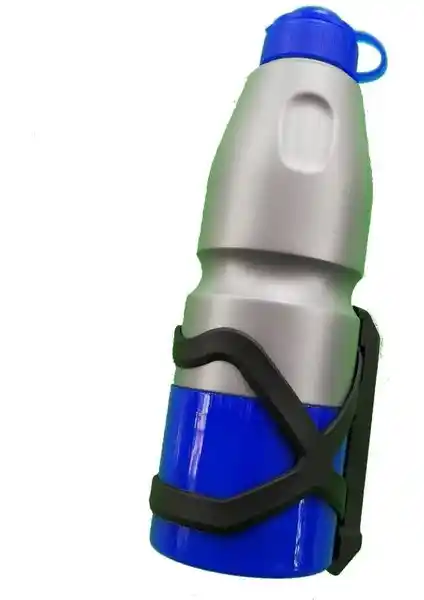 Peak Bisiklet Matara Kafesli Bardaklı Suluk 600 cc Sağlıklı ve Dayanıklı Spor İçin