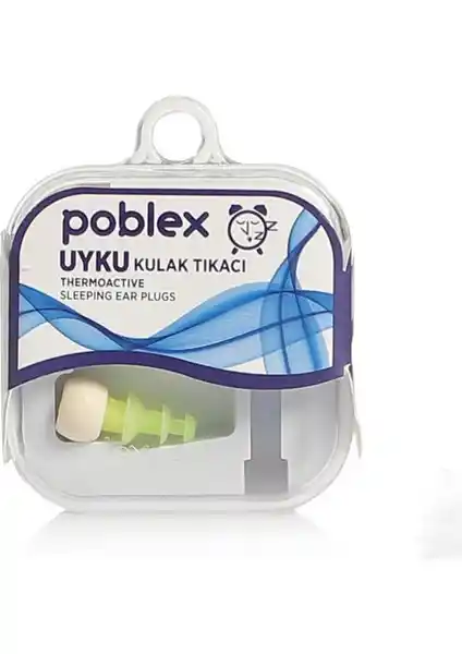 Poblex Uyku ve Seyahat Kulak Tıkacı: Gürültü İzolasyonu ve Konfor Sunan Yenilikçi Çözüm
