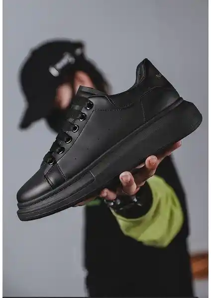 Polensa Siyah Unisex Spor Ayakkabı Modern Tasarım ve Konforun Buluşması