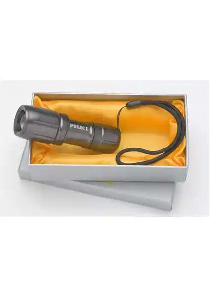 Police PC-18 Cree Power Led + Zoom El Feneri: Yüksek Performanslı Profesyonel Kullanım Için