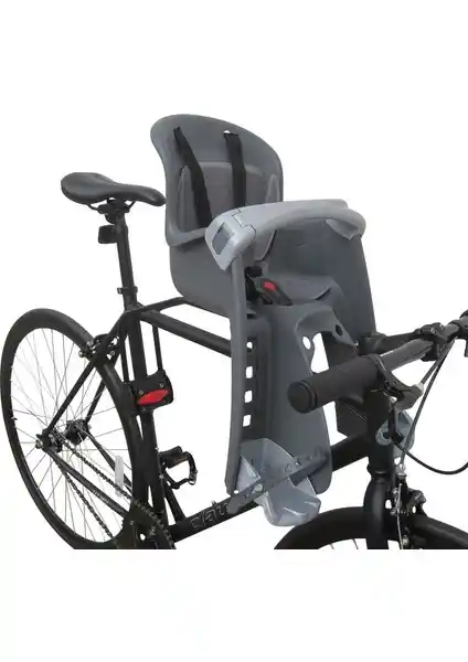 Polisport Bilby Ön Gri Çocuk Bisiklet Koltuğu Güvenlik ve Konfor Bir Arada