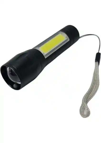 Powerdex PD-5568 Plus USB Şarjlı Mini El Feneri Günlük ve Acil Kullanım İçin Uygun