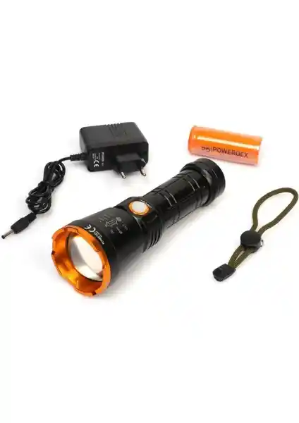 Powerdex PD-6682 15W Profesyonel El Feneri: Yüksek Performans ve Dayanıklılık Özellikleri