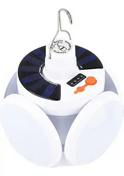 Premio Dexter PR-2038 Solar Kamp Lambası Güneş Enerjili ve Çok Modlu Tasarım