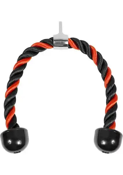 Profitness XTR Fitness Triceps Halatı Kırmızı-Siyah Güç ve Şıklık Bir Arada