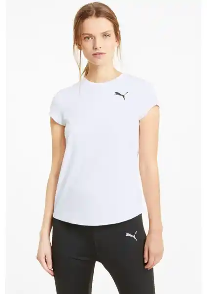 Puma ACTIVE TEE Kadın Kısa Kollu Spor Tişörtü Sürdürülebilir ve Şık Tasarım
