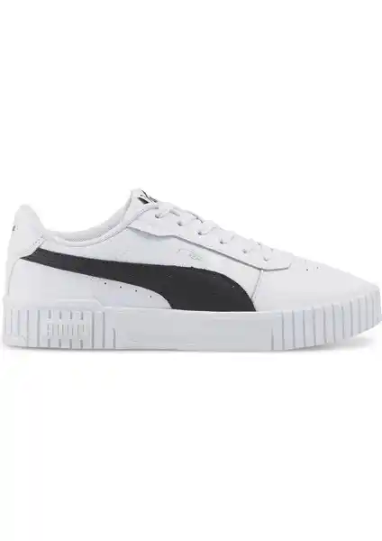 Puma Carina 2.0 Beyaz Kadın Sneaker: Modern Tasarım ve Konforun Buluşması