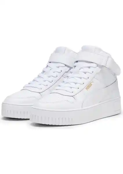 Puma Carina Street Mid Kadın Beyaz Spor Ayakkabı Günlük Şıklık ve Konfor İçin Uygun