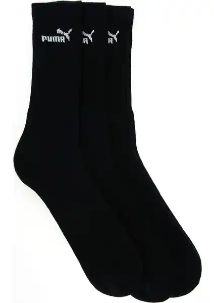 Puma Elements Crew Erkek Spor ve Kışlık Kalın Çorapları 3'lü Paket ile Yüksek Performans