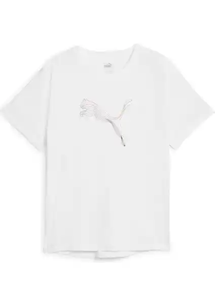 Puma Evostripe Kadın Tişörtü: Şıklık ve Rahatlığı Bir Arada Sunan Modern Tasarım