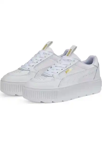 Puma Karmen Rebelle Kadın Beyaz Sneakers - Şıklık ve Konforun Modern Buluşması