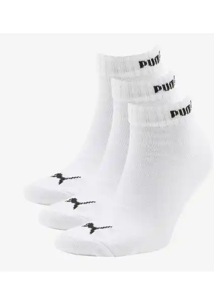 Puma Quarter-V 3P Unisex Çorap: Günlük ve Spor Kullanımına Uygun Rahatlık ve Şıklık
