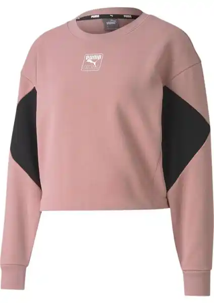 Puma Rebel Crew Fl Kadın Sweatshirt: Şıklık ve Konforun Birleştiği Modern Tasarım